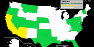 cybersecurity laws by state USA map