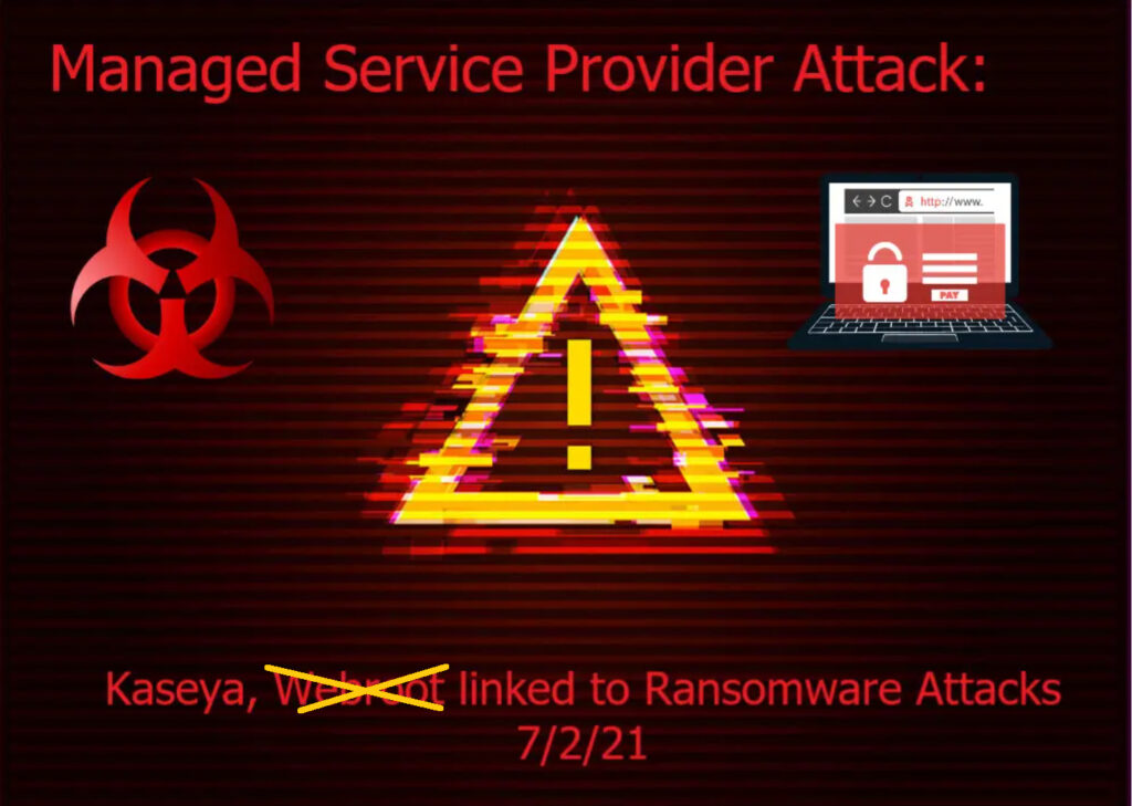 Kaseya RMM Tool Used to Spread Ransomware