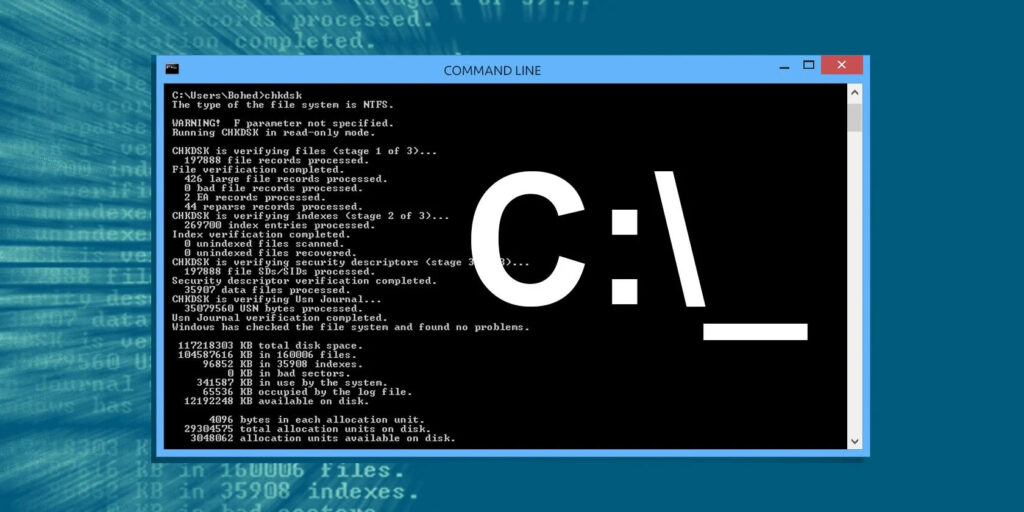 command line interface windows