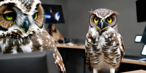 CyberHoot Owl Teaching Cybersecurity to Employees