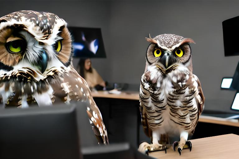 CyberHoot Owl Teaching Cybersecurity to Employees