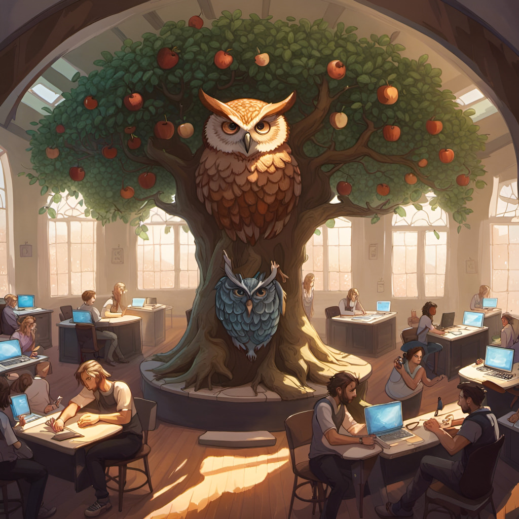 Owl Teaching Cybersecurity Literacy in a Classroom