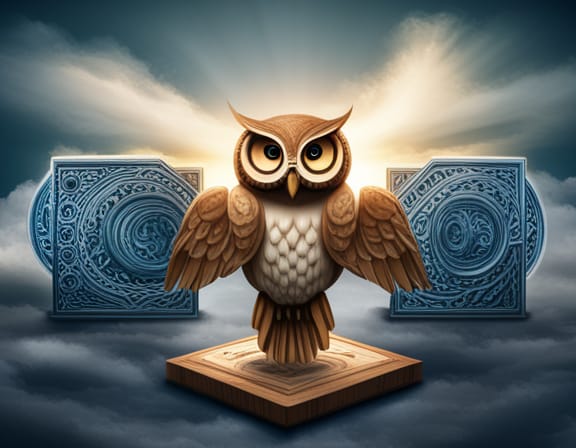 Owl Imparting Knowledge
