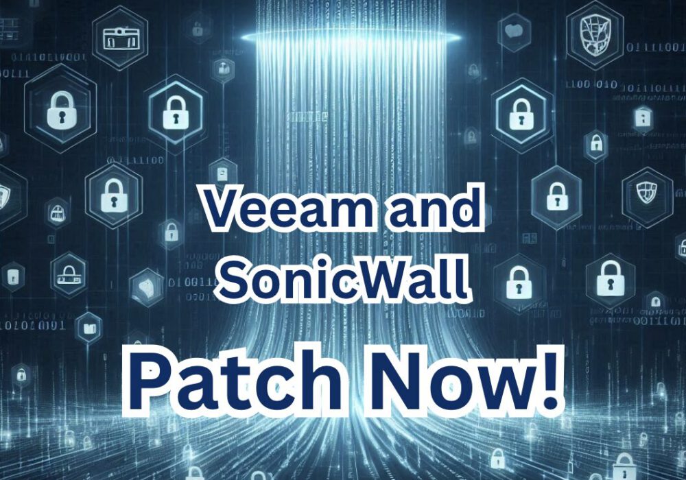 Dual Critical Advisory: Critical Vulnerabilities in Veeam Backup & Replication and SonicWall SonicOS