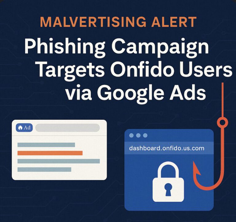 Malvertising Alert: Phishing Campaign Targets Onfido Users via Google ...