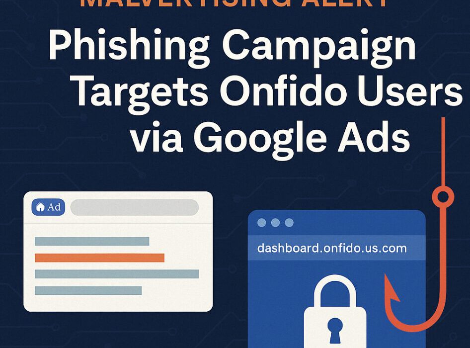 Malvertising Alert: Phishing Campaign Targets Onfido Users via Google Ads
