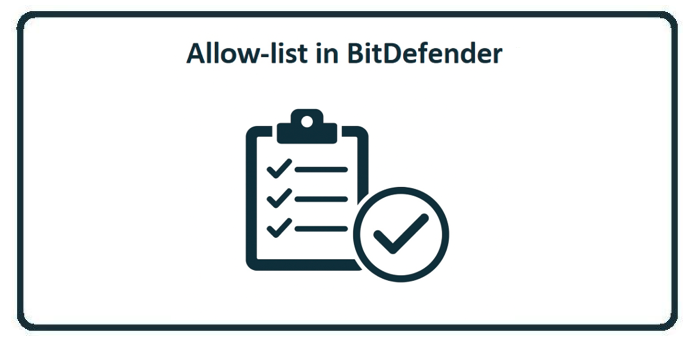 HowTo: Allow-List in BitDefender