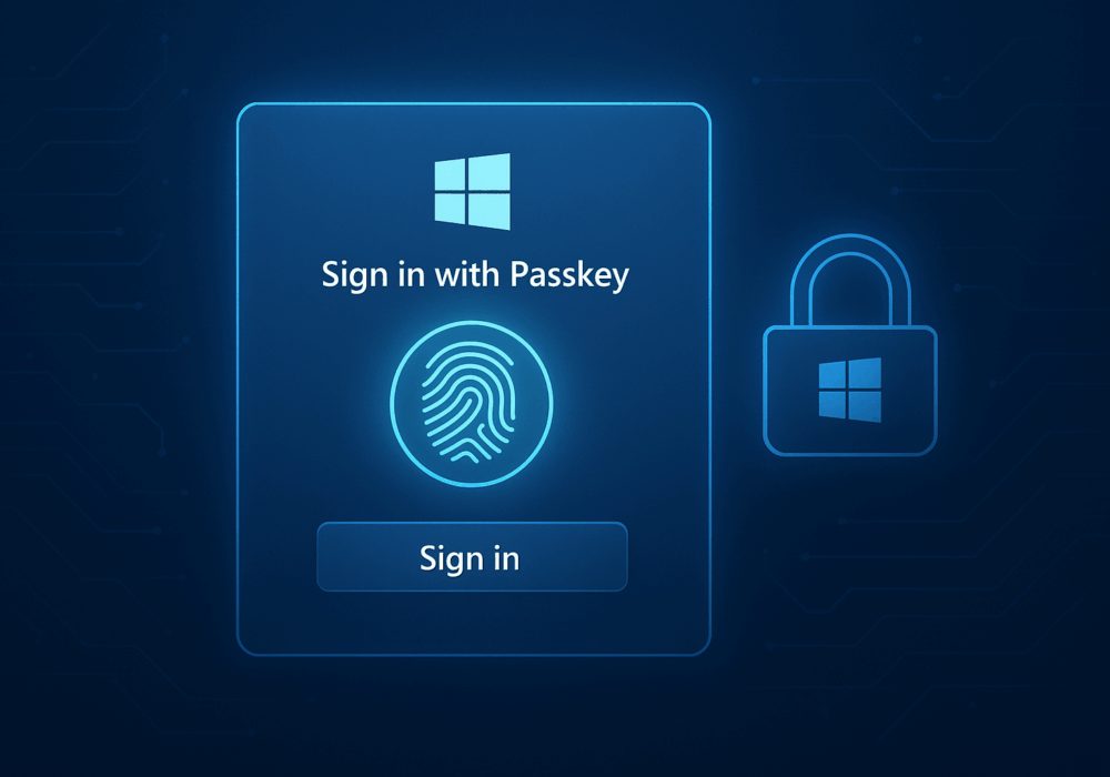 Microsoft Integrates Passkeys into Windows: is this the start of a Passwordless Future?