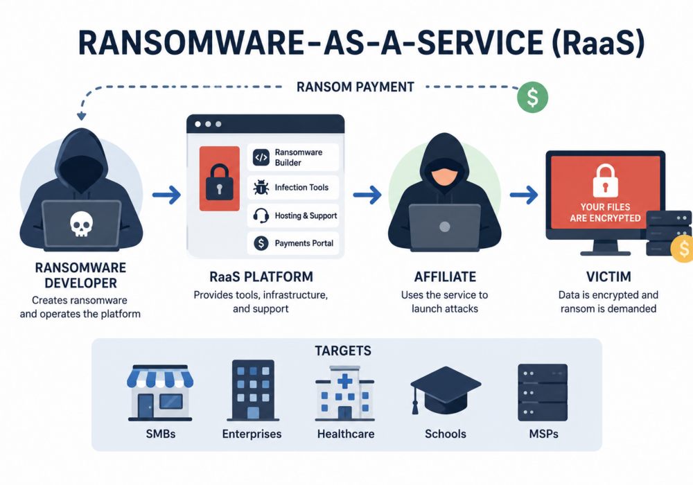 Ransomware-as-a-Service (RaaS)