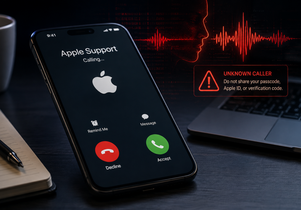 When “Apple Support” Calls You Back, Hang Up