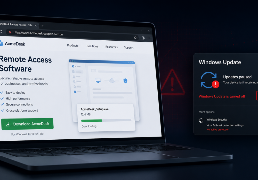 Fake Software Installers Are Turning Off Windows Update