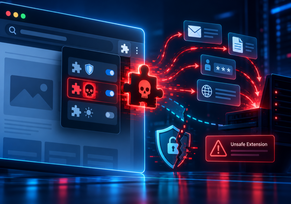 Malicious Browser Extension
