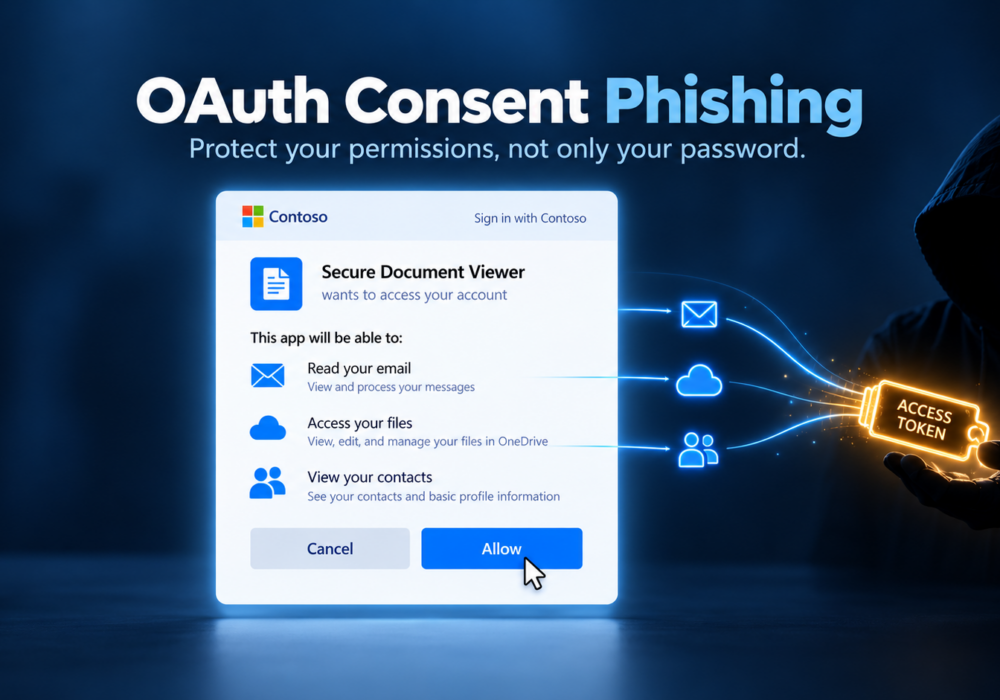 OAuth Consent Phishing: Protect Your Permissions, Not Just Your Password